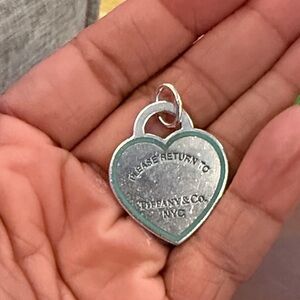 Tiffany & Co. Blue Heart Charm